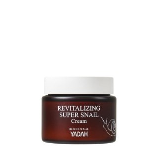 Yadah Revitalizing Super Snail odmładzający krem do twarzy ze śluzem ślimaka 80 ml