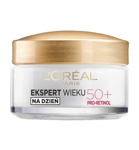AG LOREAL LOR DERMO EX WIEKU 50+ Krem n/dzień SPF20&
