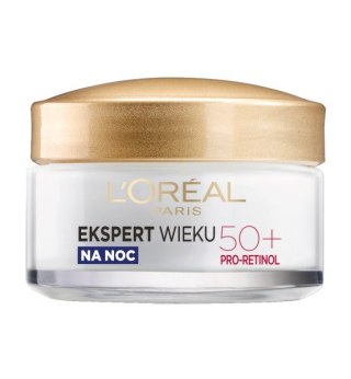 AG LOREAL LOR DERMO EX WIEKU 50+ Krem n/noc&