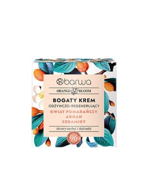 Barwa Orange Bloom krem do twarzy odżywczo - regenerujący