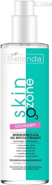 BIELENDA BIELENDA Skin O3 Zone Ozonowa mikroemulsja do mycia twarzy dotleniająco-nawilżająca 195 ml