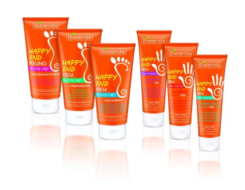 BIELENDA Bielenda Happy End Krem do pięt i stóp Zmiękczający z mocznikiem 125ml