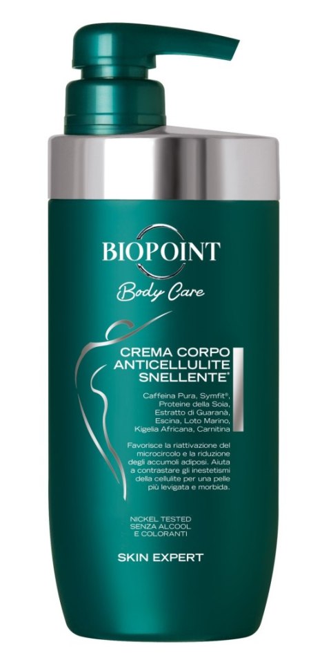 Biopoint Body Care Antycellulitowy krem do ciała ujędrniający,drenujący i tonizujący 500 ml