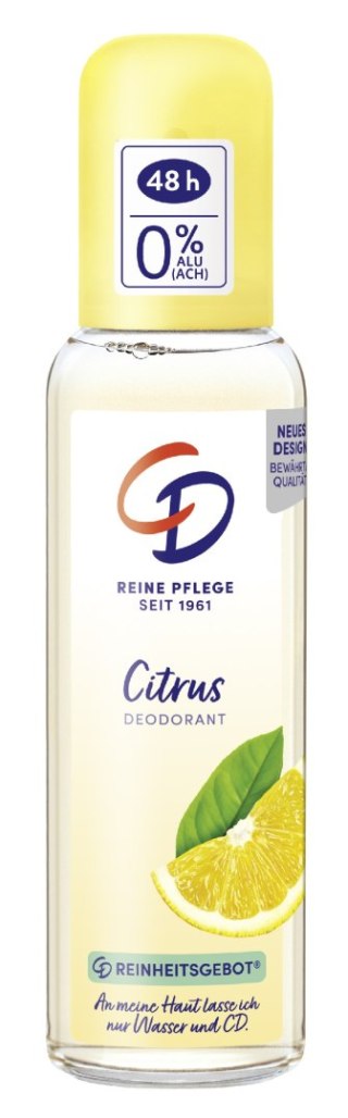 CD CD DEO ATOMIZ SZKŁO 75ml Citrus