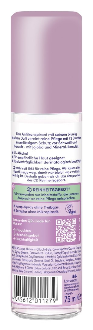 CD CD DEO ATOMIZ SZKŁO 75ml Fresh Blossom