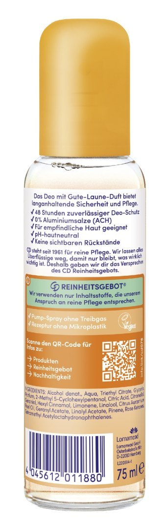 CD CD DEO ATOMIZ SZKŁO 75ml Gluck