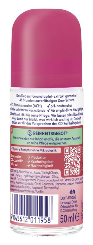 CD CD DEO ROLL-ON 50ml Bio-Granatapeel