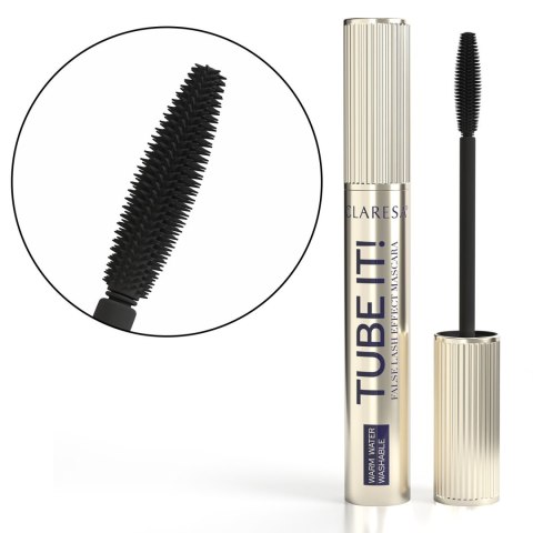 CLARESA Claresa Mascara TUBE IT FALSE LASH EFFECT czarny