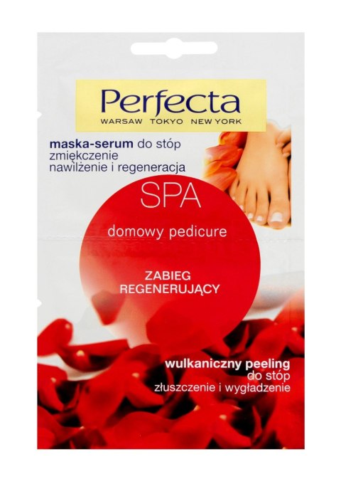 DAX PERFECTA SPA Domowy pedicure Maska-serum do stóp zmiękczenie nawilżenie i regeneracja 1 szt.