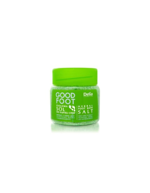 DELIA Delia Cosmetics Good Foot Ziołowa sól do kąpieli 570 g