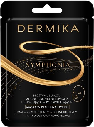 Dermika DERM SYMPHONIA maska liftin/rozśw. w płacie 1 szt.