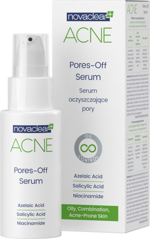 Novaclear Acne serum oczyszczające pory 30 ml
