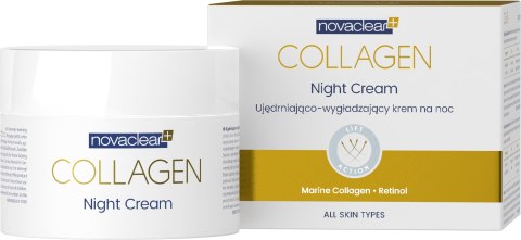 Novaclear Collagen ujędrniająco - wygładzający krem na noc 50 ml