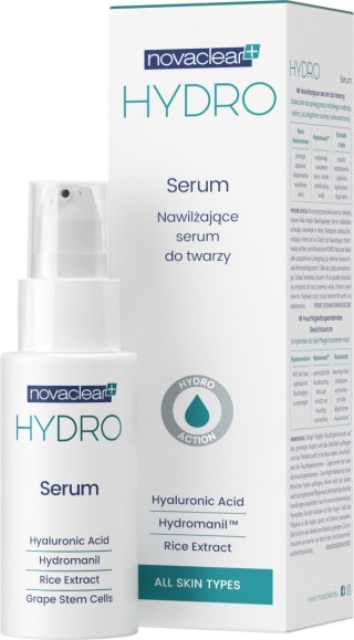 Novaclear Hydro nawilżające serum do twarzy 30 ml