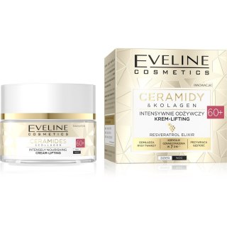 Eveline Ceramidy&Kolagen Intensywny odżywczy krem liftingujący 60+ 50 ml
