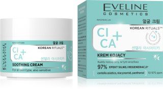 Eveline Korean Rituals krem do twarzy kojący Cica+ 50 ml