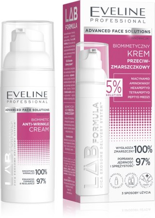 Eveline Lab Formula Biomimetyczny krem przeciwzmarszczkowy 50 ml
