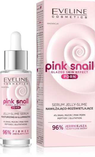 Eveline Pink Snail nawilżające serum Jelly Slime 30 ml