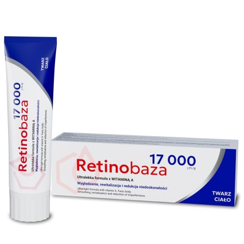 Retinobaza 17000 krem farmaceutyczny z witaminą A 30 g