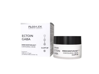 FLOS-LEK FLOSLEK Ectoin Gaba Krem konturujący do twarzy 50 ml