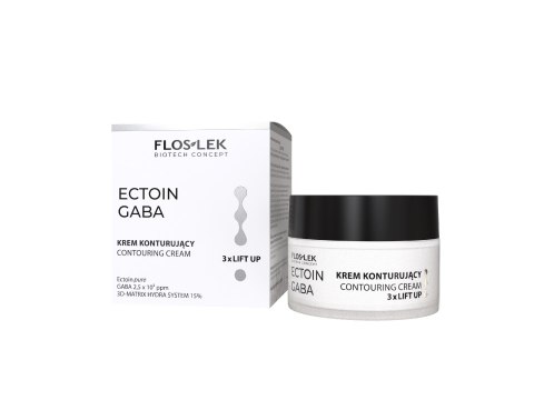 FLOS-LEK FLOSLEK Ectoin Gaba Krem konturujący do twarzy 50 ml