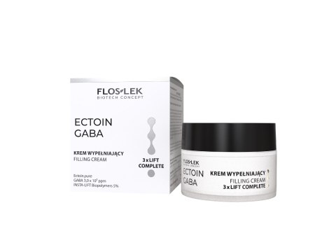 FLOS-LEK FLOSLEK Ectoin Gaba Krem wypełniający do twarzy 50 ml