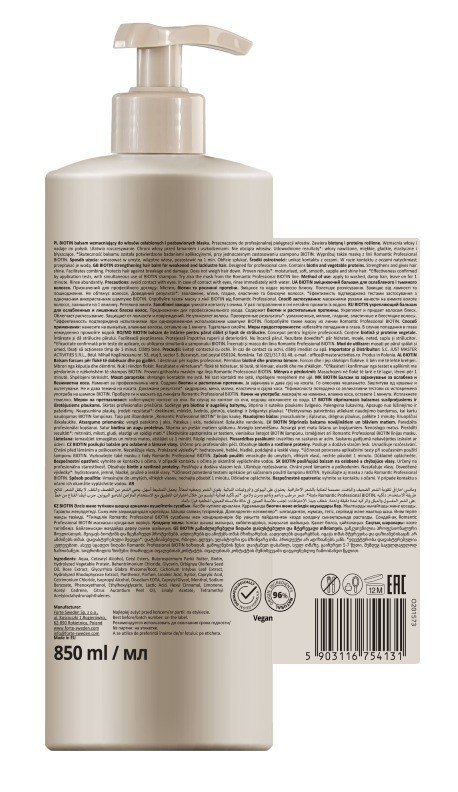 FORTE SWEEDEN FS ROMANTIC Balsam 850ml biotin
