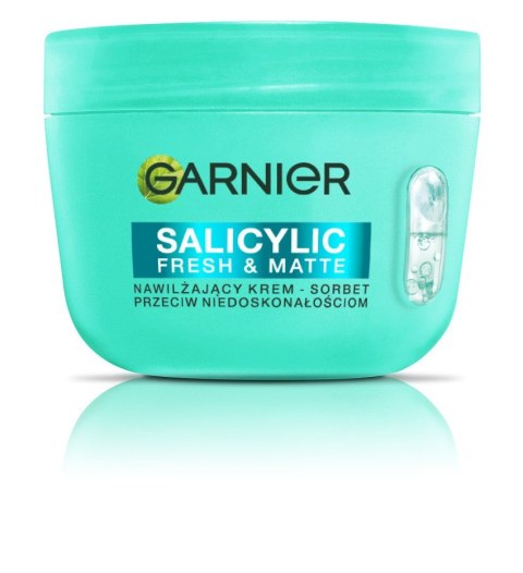 Garnier Salicylic Fresh & Matte nawilżający krem - sorbet przeciw niedoskonałościom 85 ml