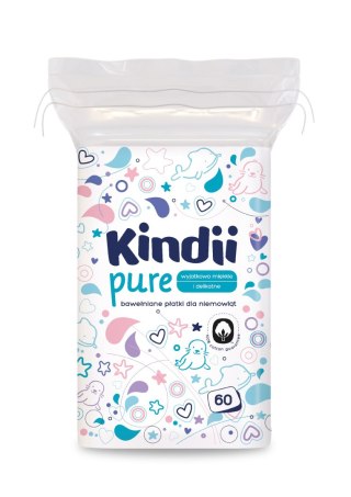 HARPER Kindii Baby Sensitive Płatki kosmetyczne 60 szt.