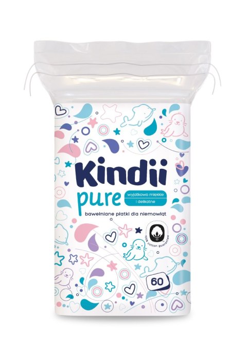 HARPER Kindii Baby Sensitive Płatki kosmetyczne 60 szt.