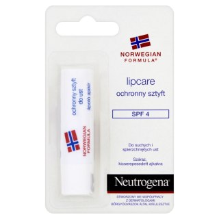 JOHNSON Neutrogena Formuła Norweska Ochronny sztyft do warg SPF 4 4.80g