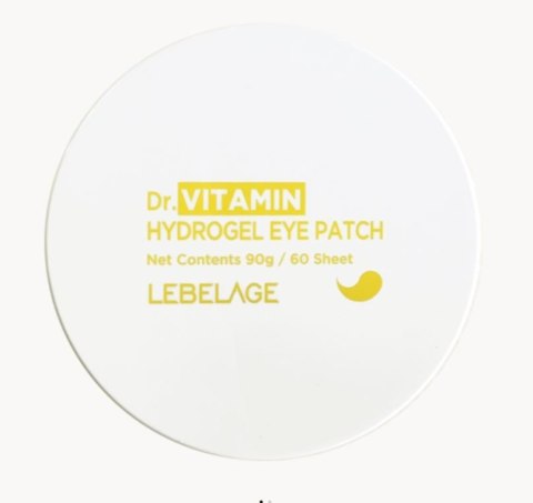 Lebelage płatki pod oczy hydrożelowe Dr. Vitamin 90 g - 60 szt.
