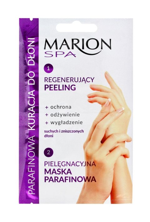 MARION MARION Spa Parafinowa kuracja do dłoni 4 g+6 ml
