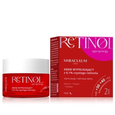 MIRACULUM MIRAC RETINOL Age-synergy Krem wypełniający 50ml