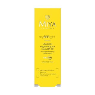 Miya mySPFlight ultralekki wygładzający krem SPF 50 50 ml