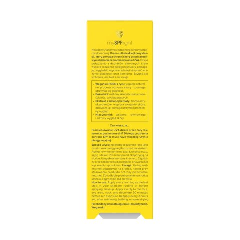 Miya mySPFlight ultralekki wygładzający krem SPF 50 50 ml