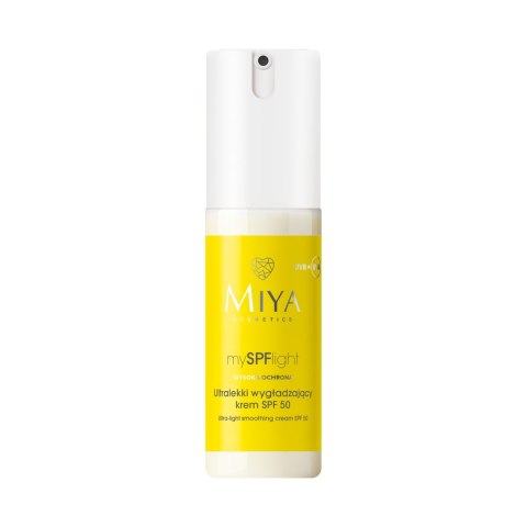 Miya mySPFlight ultralekki wygładzający krem SPF 50 50 ml