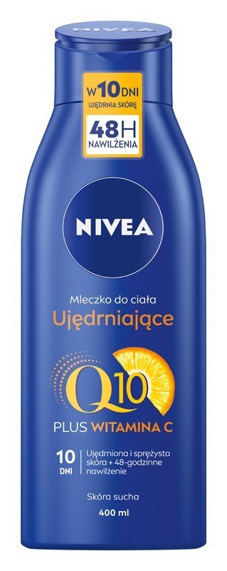 NIVEA NIVEA Body Milk Ujędrniające mleczko do ciała Q10 + Witamina C 400 ml
