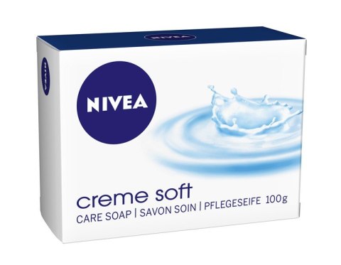 NIVEA NIVEA Care Soap Pielęgnujące mydło w kostce z olejkiem migdałowym Creme Soft 100 g