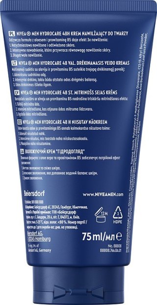 Nivea Men HydroCare krem do twarzy nawilżający 75 ml