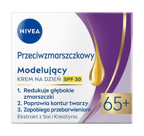 Nivea przeciwzmarszczkowy krem modelujący 65+ na dzień 50 ml