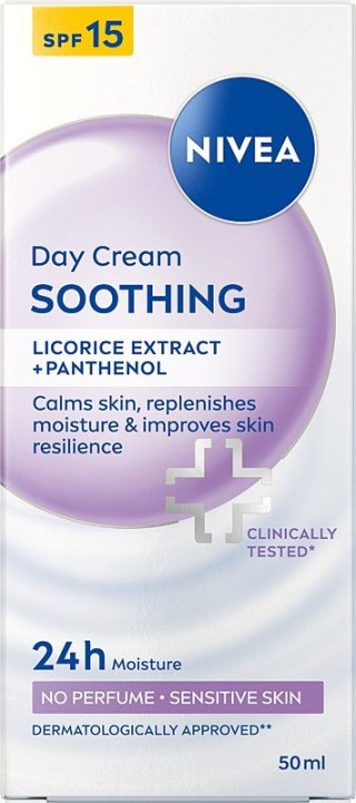 Nivea V 24H NAWILŻENIA krem n/dzień kojący 82347