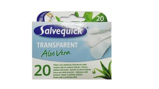 ORKLA Salvequick Plastry Aloe Vera Transparentne 1 op.-20szt