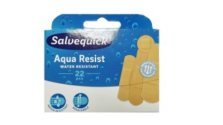 ORKLA Salvequick Plastry Aqua Resist wodoodporne 1op-22szt