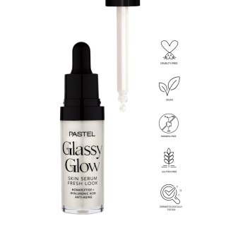 PASTEL PASTEL Glassy Glow Serum do twarzy Fresh Look 1szt