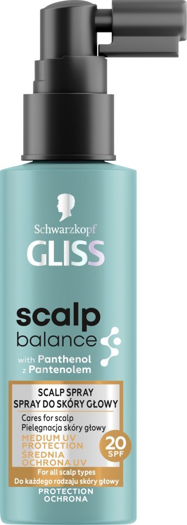Gliss SCALP spray do skóry głowy SPF20 100 ml