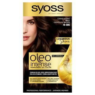 SCHWARZKOPF H SYOSS.Farba OLEO 4-86 Czekoladowy BrązTOP&