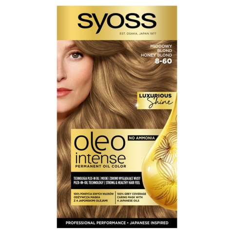 Schwarzkopf H SYOSS.farba OLEO 8-60 Miodowy blond