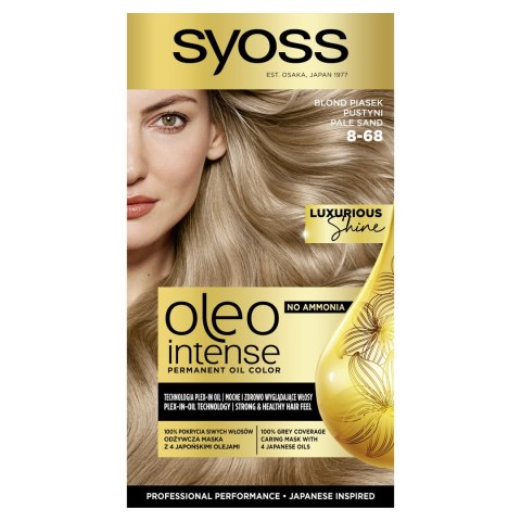 Schwarzkopf H SYOSS.farba OLEO 8-68 Piaskowy blond&