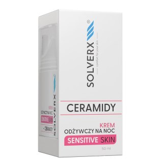 Solverx SENSITIVE SKIN krem do twarzy odżywczy noc 50m